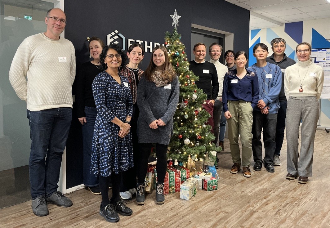 Consortium photo from our first progress meeting in November 2025